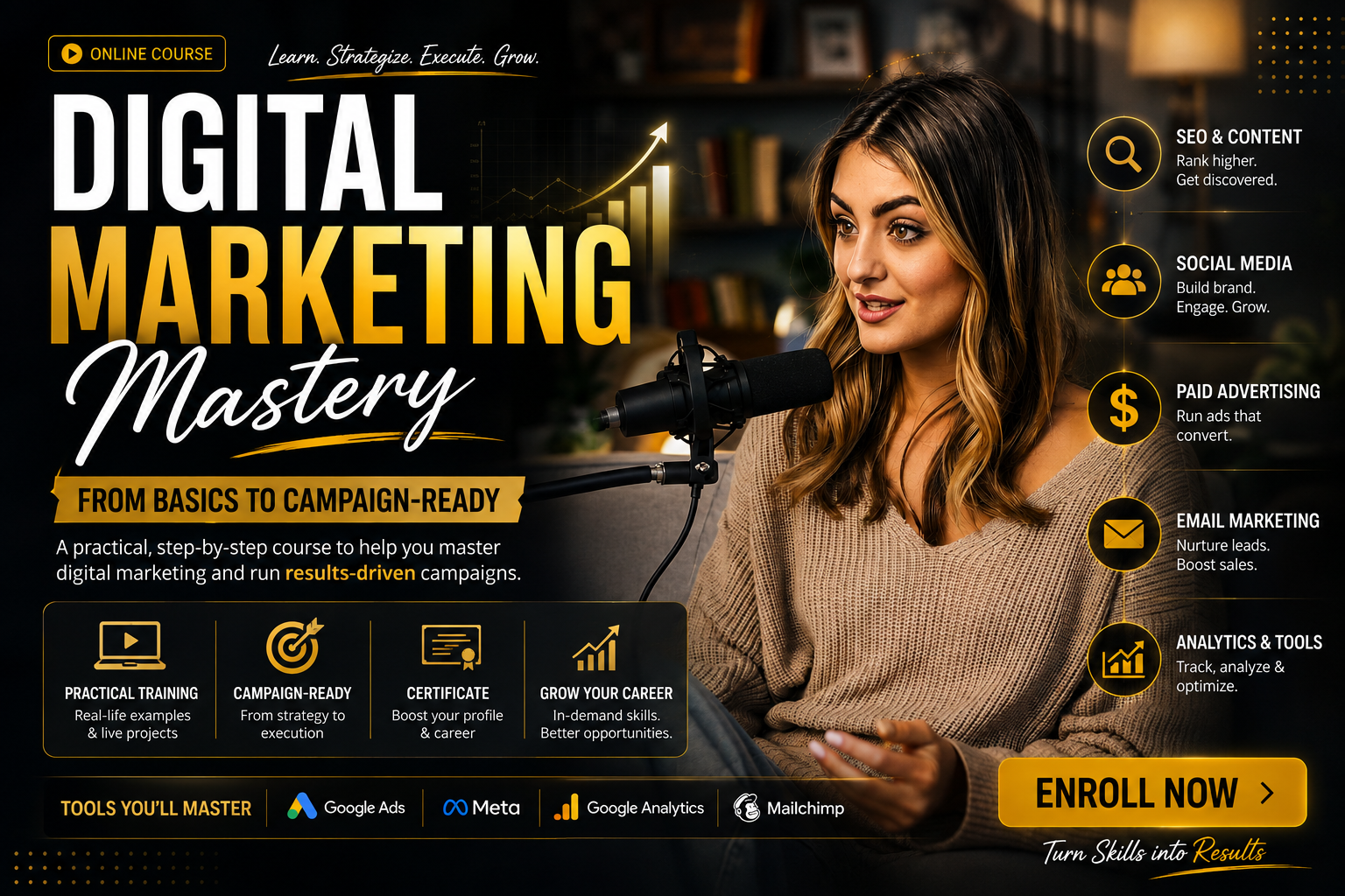 Digital Marketing Mastery — From Basics to Campaign-Ready